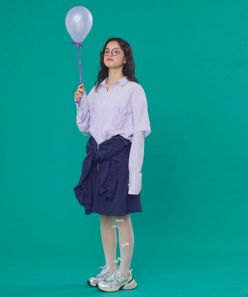 セーラーセットペプラムスウェットジャケット