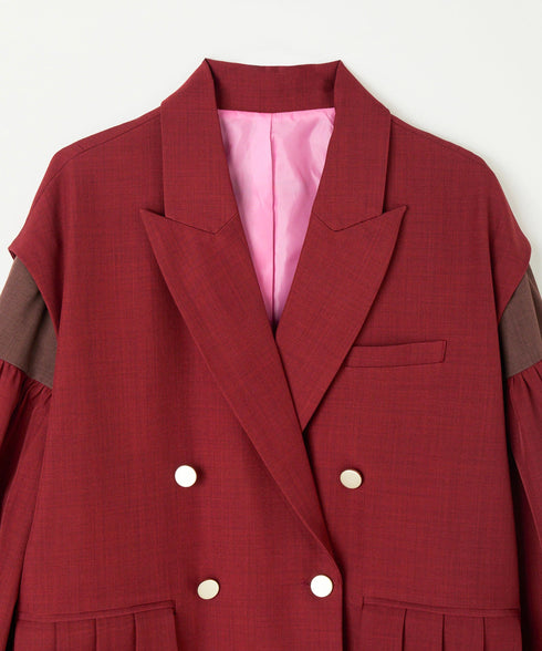 2WAYボリュームスリーブテーラードジャケット