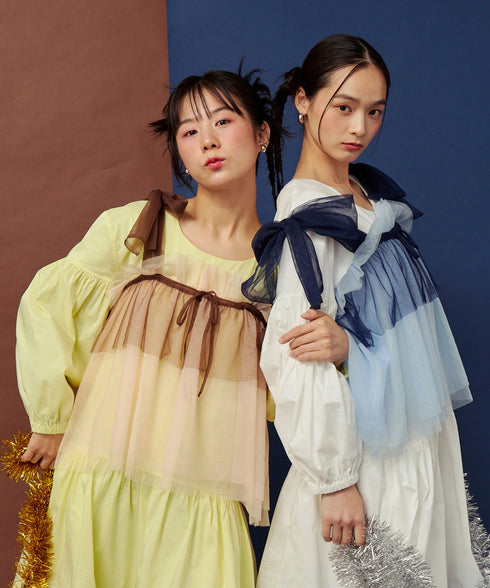 マルチウェイビスチェセットバルーンワンピース