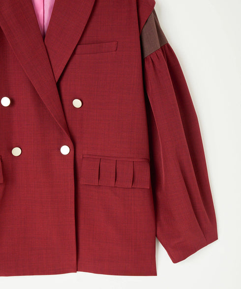 2WAYボリュームスリーブテーラードジャケット