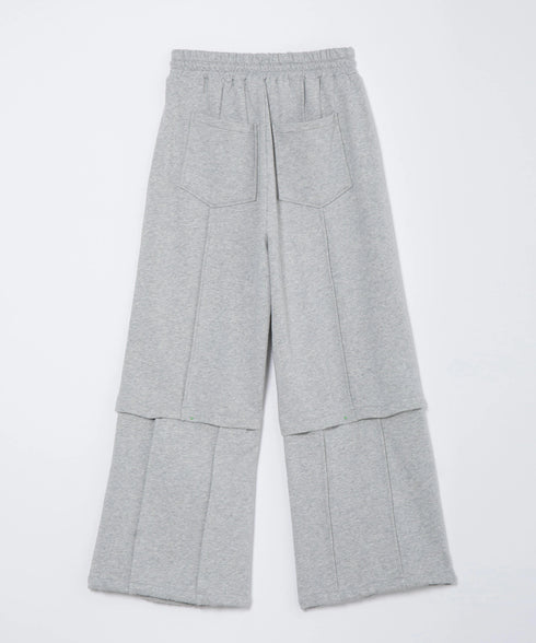 マルチウェイジップラインスウェットパンツ