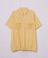 2WAYギャザーポケットビッグストライプシャツ