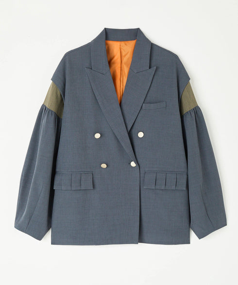 2WAYボリュームスリーブテーラードジャケット