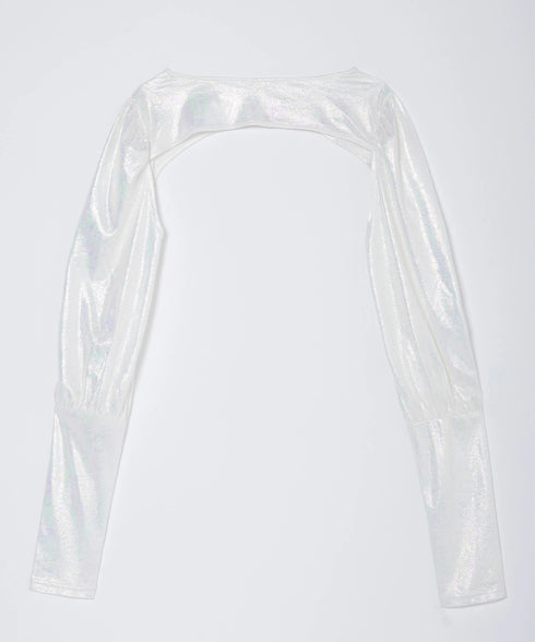 オーロラドッキングシャーリングトップス