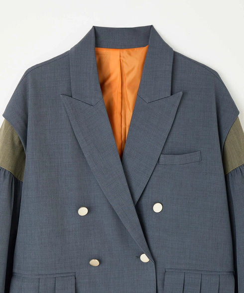 2WAYボリュームスリーブテーラードジャケット