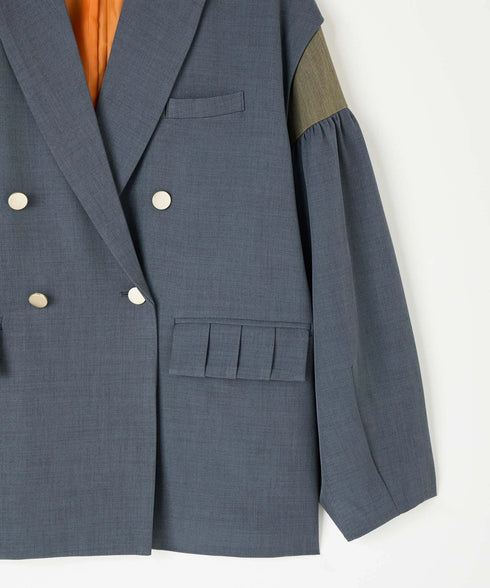 2WAYボリュームスリーブテーラードジャケット