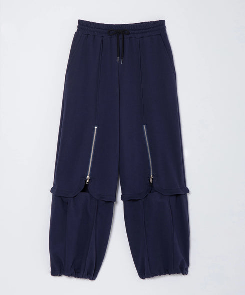 マルチウェイジップラインスウェットパンツ