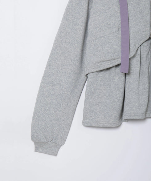 セーラーセットペプラムスウェットジャケット