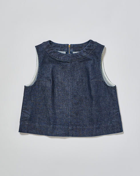 HIGH STRETCH DENIM TANK
