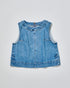 HIGH STRETCH DENIM TANK