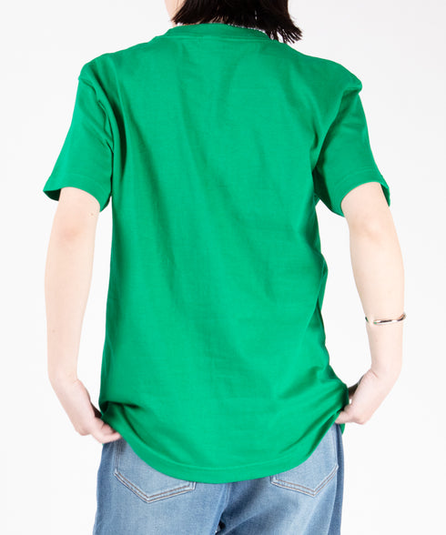 ラウンドボディ エンブロイダリーTシャツ"Making sustainability cool."