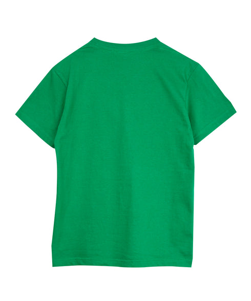 ラウンドボディ エンブロイダリーTシャツ"Making sustainability cool."