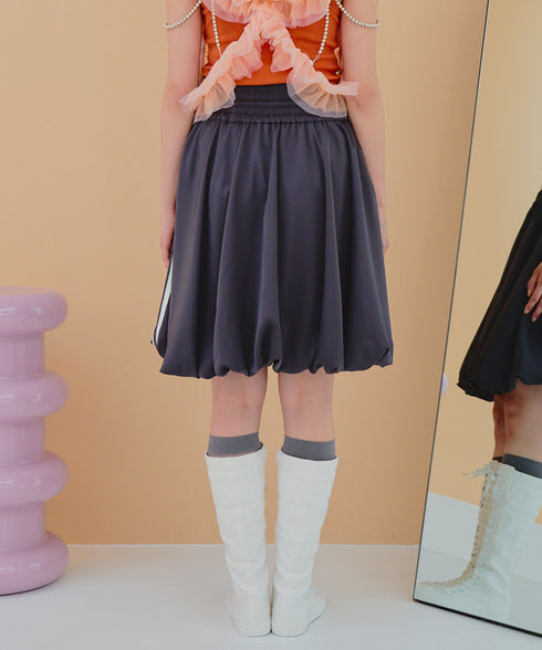 ボクシーバルーンスカート