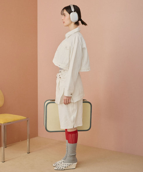 マルチウェイセパレートデニムジャケット