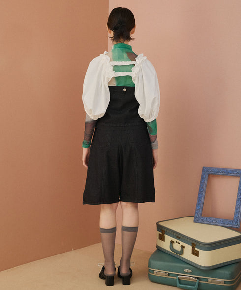 ドライタッチエアリーパフスリーブ