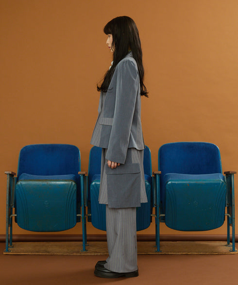 マニッシュエッジストライプジャケット