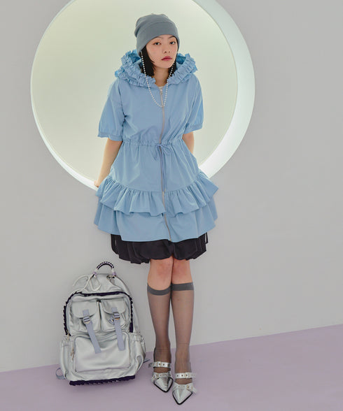 パラコードプリーツバックパック