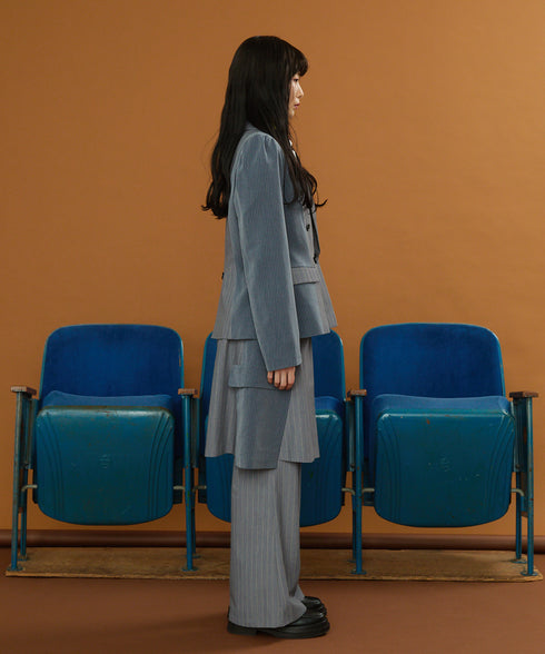 マニッシュエッジストライプジャケット