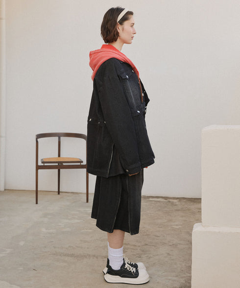 マルチウェイセパレートデニムジャケット