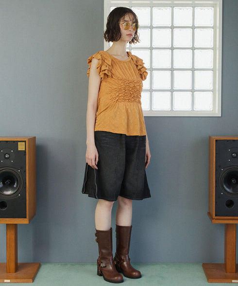 マルチウェイアレンジフリルトップス