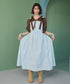 バックルショルダームードワンピース