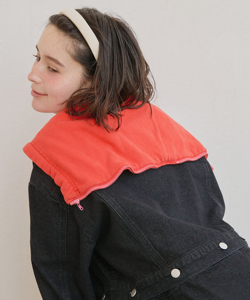 セーラーフードヴィンテージジップパーカー