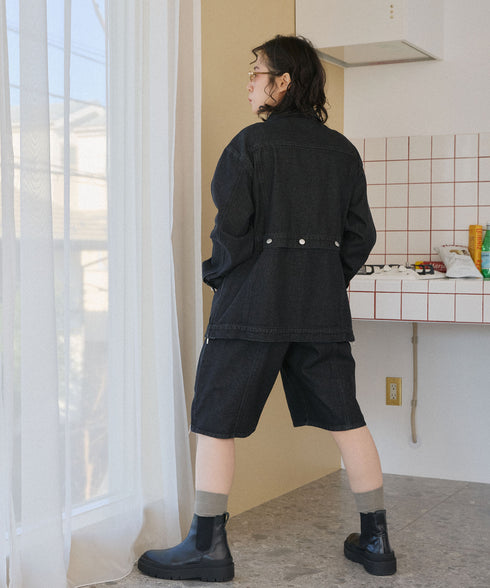 マルチウェイセパレートデニムジャケット