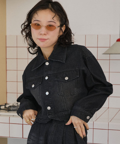 マルチウェイセパレートデニムジャケット