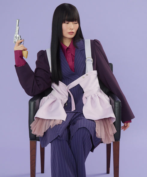 マニッシュエッジストライプジャケット