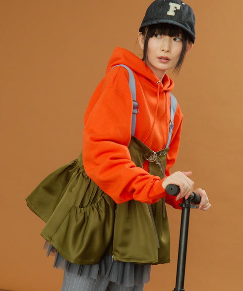 2WAYボリュームレイヤーチュニックベスト