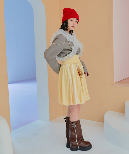 ボクシーバルーンスカート