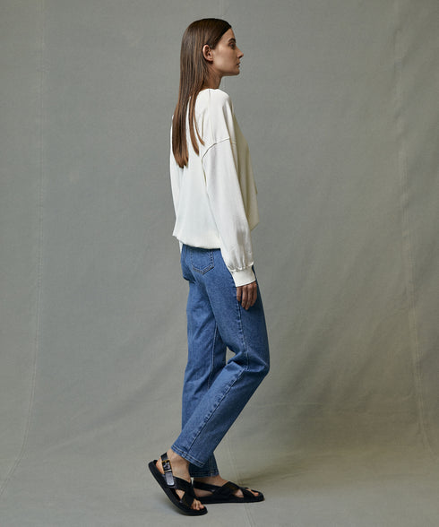 HIGH STRETCH TAPERED DENIM
