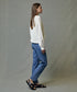 HIGH STRETCH TAPERED DENIM