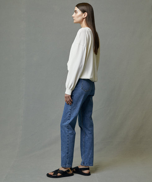 HIGH STRETCH TAPERED DENIM