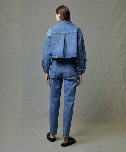 HIGH STRETCH DENIM JACKET