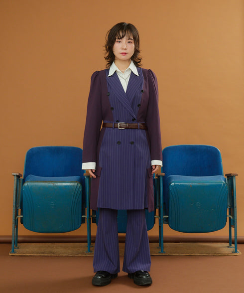 マニッシュエッジストライプジャケット