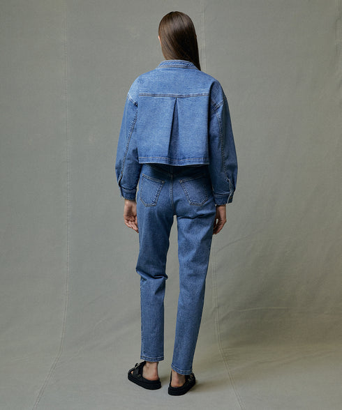 HIGH STRETCH DENIM JACKET