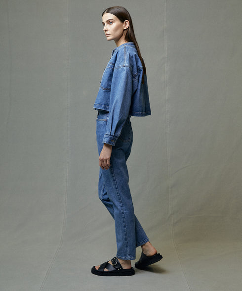 HIGH STRETCH DENIM JACKET