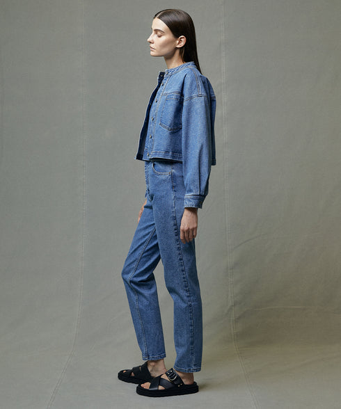 HIGH STRETCH DENIM JACKET