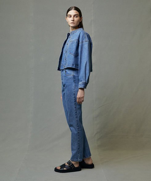HIGH STRETCH DENIM JACKET