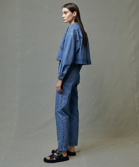 HIGH STRETCH DENIM JACKET