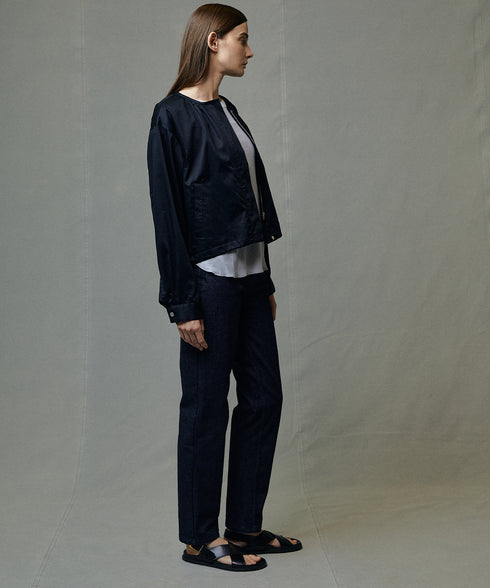 HIGH STRETCH TAPERED DENIM