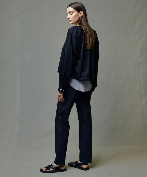 HIGH STRETCH TAPERED DENIM