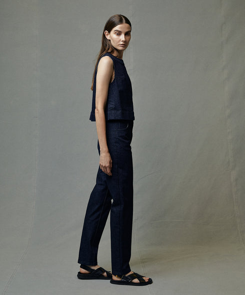 HIGH STRETCH DENIM TANK