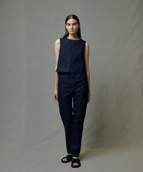 HIGH STRETCH DENIM TANK