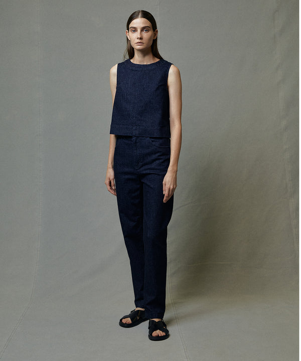 HIGH STRETCH DENIM TANK