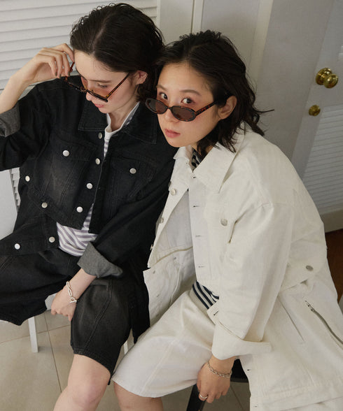 マルチウェイセパレートデニムジャケット