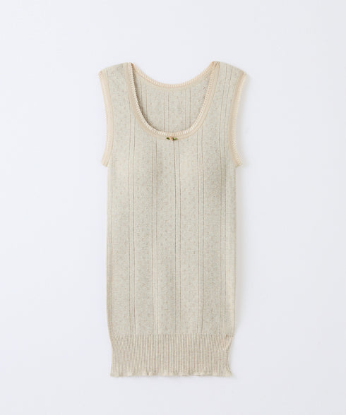 PALM CUP ORGANIC COTTON SLEEVELESS