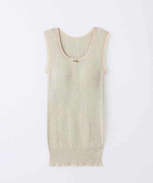PALM CUP ORGANIC COTTON SLEEVELESS