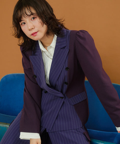 マニッシュエッジストライプジャケット